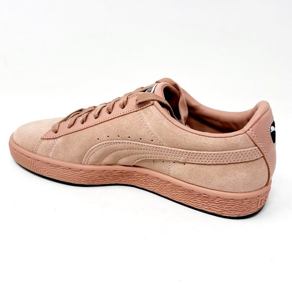 Puma Suede Classic x Mac One Creme De Nude Lipstick Womens Sneakers 366289 01 - Picture 3 of 5